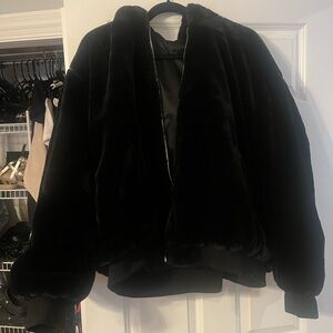 Zara reversible bomber